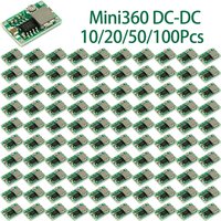 10/20/50/100Pcs Mini360 DC-DC Buck Module, Mini Power Regulator for Car and RC Model, Upgraded Alternative to LM2596