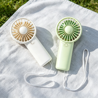 2026 New Adjustable Cute Pocket Handheld Fan Creative Portable Mini Air Cooler Lightweight for Travel Outdoor Summer Daily Use