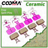4 Pairs Ceramic Bicycle Disc Brake Pads for Formula Cura, R1R, R1, RO, RX, T1, C1, Mega Caliper, Elite Class