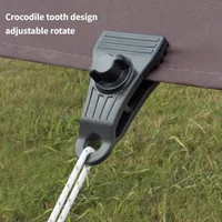 5/10PCS Heavy Duty Tarp Clips - Windproof Lock Clamps for Canopy/Tent/Pool Cover, Outdoor Camping Fasteners with Secure Grip