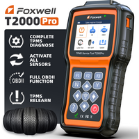 FOXWELL T2000 PRO TPMS Programmiergerät Reifendruckkontrollsystem TPMS Sensor Neu-Aktivierung OBD2 Reifendrucksystem Diagnose-Tool