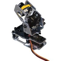 1Set DC 4.8-5V Air Unit Aerial Camera Gimbal Bracket FPV Drone Head Tracker Dual Axle 9G Servo PTZ Support with 5V Fan Radiator