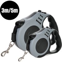 3m/5m Automatic Dog Leash for Small Dogs Cat Nylon Walking Retractable Lead Extending for Outdoor Training Puppy Yorkie Supplies