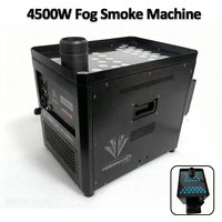 4500W Fog Smoke Jet Machine With RGB LED Light DMX Remote Control Special Equipment For Concert Dj Club Wedding Stage Lighting