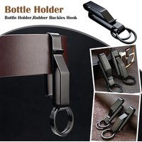 Steel Belt Hook Carabiner Car Keychain Belt Hanger Bottle Hook Hook Camp Water Holder Tactical Outdoor EDC Tool 2026 New