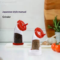 【SSummer10】Manual Sesame Grinder Hand Seasoning Crusher Tool Handmade Salt Or Pepper Grinder For Home Kitchen Salt Pepper【SS】
