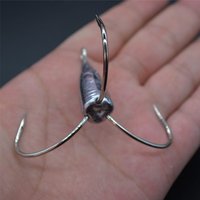Treble Anchor Fishing Hooks Fishing Equipment Carbon Steel Fishing Treble Hook 30-70g Fishhook Fishing Tackle Equipment Tools