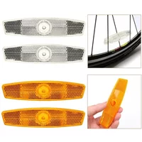 AliExpress NONE 4pcs Warning Bicycle Spoke Reflector on Bicycle Wheel Bike Reflective MTB Road Cycling Reflector Safe Cycling Accessories
