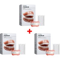 Soft Silicone Dentures to Eat Enhance Chewing Ability Improve Dark Tooth Loss Temporary Orthodontic Braces False Teeth Full Set