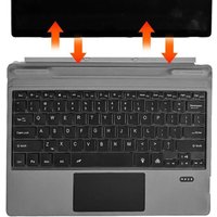 Keyboard For D-ell Latitude 7320 7310 Detachable K19M 0YJR01 YJR01 Wireless Shortcut Replacement Keyboard For Drawing Tablet