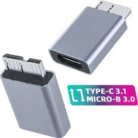 USB Type C to Micro B 3.0 Adapter External Hard Drive Disk HDD Cable For Sony Seagate Newsmy Toshiba Cable Converter Accessories