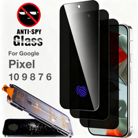 3Pcs For Google Pixel 10 9 Pro XL 9a 8A 8 7 7a 6a 6 5G Anti-Peeping Screen Protector Toughened Glass Accessories Easy Kit