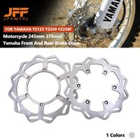 Motorcycle 245mm 270mm Front Rear Brake Disc Rotor For Yamaha YZ125 YZ250 YZ250F YZ426F YZ450F YZ250X WR125 WR250 WR250F WR450F