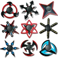 Darts Shuriken Fidget Spinner Ninja Metal Hand Spinner Zinc Alloy Autism Toys Stress Reliever Toys for Children Adult Xmas Gifts