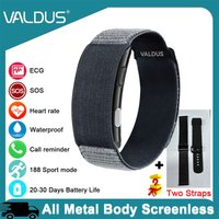 VALDUS 2026 New VITRO NO Screen Smart Bracelet ECG SOS Heart Rate Blood Pressure Sports Fitness Waterproof Screenless Smartwatch