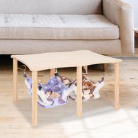 Guinea Pig Hammock Hanging Hammock Bed Nest Hideout for Small Animals Sugar Glider Bunny