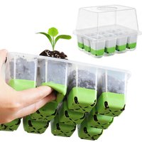 Nursery Pots for Plants Silicone Propagation Tray Gardening Supplies Flower Plant Container for Tomato Flower Vegetables Orchids