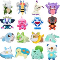 Pokemon Plush Toys Cubone Palafin Tinkatink Grafaiai Beedrill Charcadet Gengar Duskull Soft Plushies Peluche Dolls Birthday Gift