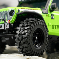 RED SPIDER 0.7" Cling On Tires for 1/30 Axial SCX30 (RS536)