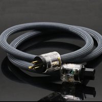 hifi high end 400 signature version US/EU power cord pure copper power cable with P-029/P-029E power plug connector