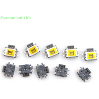 10Pcs YD-3414 4Pin SMD Turtle Type Tact Power Side Switch Button
