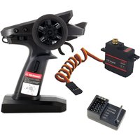 3-Channel 2.4GHz Transmitter & Receiver 120m MJX Hyper Go Controller For 16207 16208 14301 14210 Wltoys 124017 Brushless RC Car