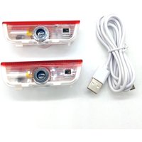 Lumière de porte LED avec batterie intégrée rechargeable, sans lampe, pour VW Passat B6 Golf5 6 7 Jetta MK5 MK6 CC Tiguan Scirocco VW R R-line