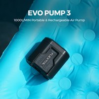 FLEXTAIL EVO PUMP 3 - 1000L/min Electric Air Pump, Quick Inflation & Deflation, Ideal for Air Mattress, Airbed, Boats