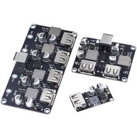 USB QC3.0 QC2.0 USB DC-DC Buck Converter Charging Step Down Module 6-32V 9V 12V 24V to Fast Quick Charger Circuit Board 5V