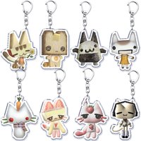 Hot Y2k Cute Toro Inoue Keychains Kawaii Ha4to Cats Kitten Keyring for Accessories Bag Key Chain Ring Jewelry Fans Friends Gifts