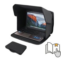 Laptop sun protection portable umbrella 14/16 inches Laptop sun protection bag Suitable for outdoor work Foldable protective cov