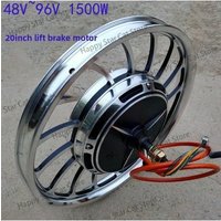 AliExpress NONE 20 inch integrated wheel electric beach bike spider car modified 1500w motor 48V60v72v high-power expansion brake