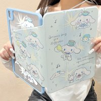 Sanrio New Cinnamoroll Kawaii Anime Cartoon Ipad Protective Case 2026 Fashion Trend Sense of Luxury Girly Heart Wear-resistant