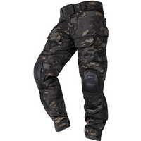 Men Outdoor Combat Pants with Knee Pads Tactical Cargo Trousers Sport Camo Training Trekking Hunting Clothes Wear-resisting