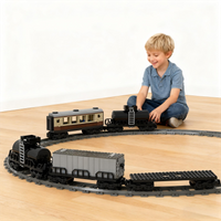 Moc Train Track Motor Technical Blocks Power Functions Parts Remote Control + AAA Battery Box Set PF Bricks DIY Toys Accessories