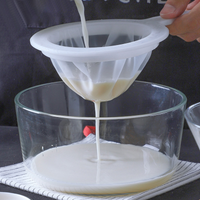 Kitchen Ultrafine Strainer Food Grade Material for Coffee Milk Yogurt High Density Screening Colander