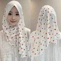 Chiffon Wraps Summer Gilrs Moslem Ready Cover Soft Hijab
