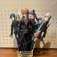Komaeda Nagito Figure Display Anime Keychain Mouse Drying Doll with Wire Frame Free Styling Ornament Accesorios Nanami ChiaKi