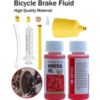 AliExpress NONE 60ML Bicycle Brake Mineral Oil Bike Hydraulic Disc Brake Oil Bleed Kit For SHIMANO TEKTRO SRAM NUTT Series Brake Repair Tools