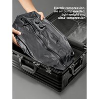 Vacuum Compression Travel Storage Bag Air Tight Luggage Backpack Bag for Business Trips Clothing Bag for 20-22 In...