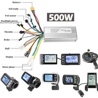 Electric Bike Kits Brushless Controller 36V 48V 500W Electric Bicycle LCD Display E-Scooter E-Car Accessories 124DX S886 G23 S5