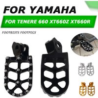 For YAMAHA XT 660 Z Tenere XT660Z XTZ 660 R Tenere660 660Z 660R XT660R Accessories Footrests Footpegs Foot Rests Pegs Pedals