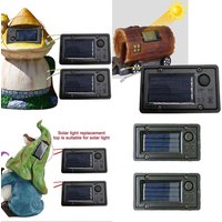 2Pcs Creative Practical LED Accessories Garden Lantern Replacement Battery Box Hanging Lantern Solar Panel Boxes