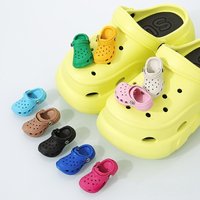 PVC Shoe Charms for Clog Sandals Slides Cute Clog Design Shoe Buckles DIY Funny Shoe Accessories Party Gifts for Women Men