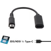 Type-C to 3DS Charging Cable Power Line for DSI 2DS New 3DS XL LL Console Charger Wire