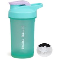 1pc Portable 300ml Protein Powder Shaker Bottle Mixing Cup with Scale LeakProof Water Bottle for Gym Outdoor Fitness Sport