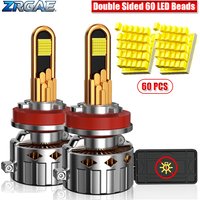 2pcs H7 H11 LED Headlight Canbus High Brightr H4 H1 H8 H9 12000W 28000000LM HB3 HB4 9005 9006 HIR2 9012 Car LED Turbo Lamp 6000K