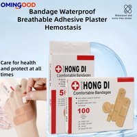 50/100pcs Baby Bandage Set Waterproof Breathable Adhesive Plasters Hemostasis Wound Stickers Dressing Band Aids for Children