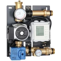 Brass intelligent underfloor heating temperature control mixed water system
