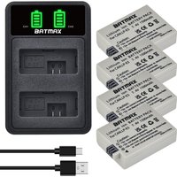 Batmax LP-E5 Battery 1500mAh+LED Dual Charger for Canon 450D 500D 1000D Kiss X2 X3 F Rebel XS XSi T1i Camera
